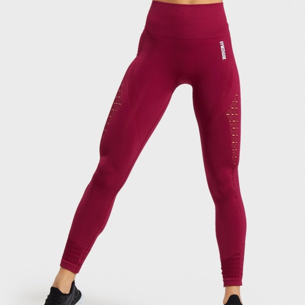 Gymshark Leggings Beet Energy + Seamless